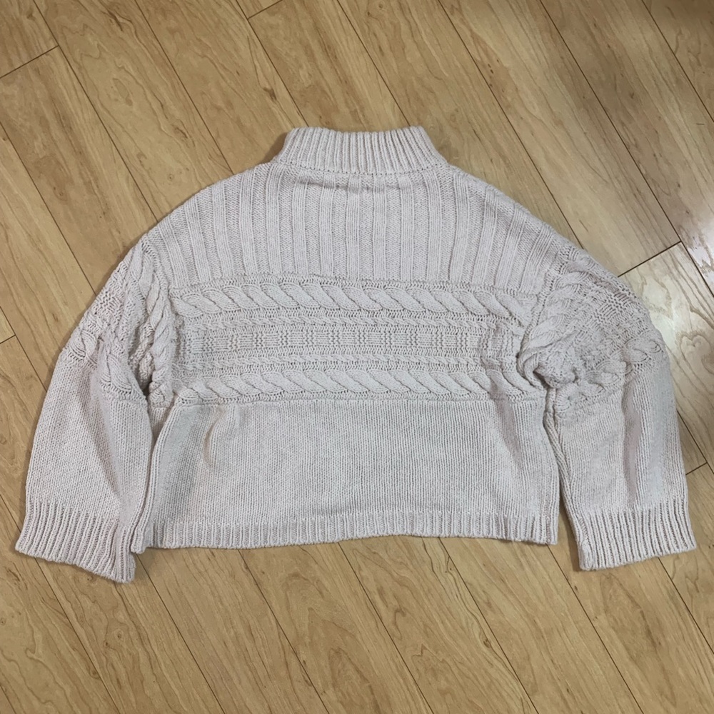 James Street Co Ida Cable Sweater M - Picture 5 of 8